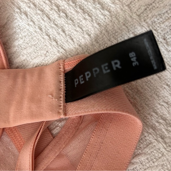 Pepper Intimates & Sleepwear Pepper Mesh All You Bra 34b Poshmark